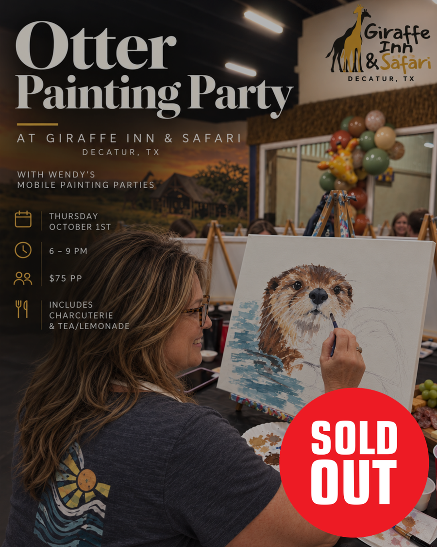 Otter Painting Party