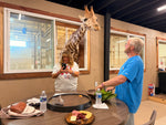 Snack with the Giraffes