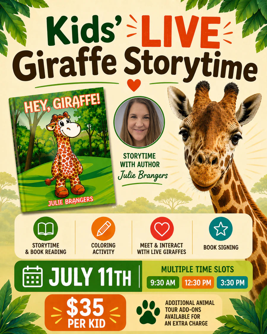 Kids’ Giraffe Book Reading