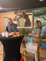 Snack with the Giraffes