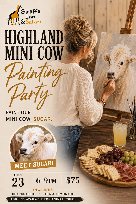 Highland Mini Cow Painting Party
