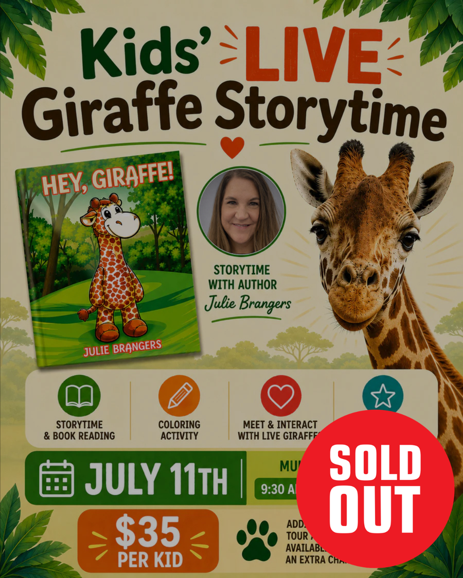 Kids’ Giraffe Book Reading