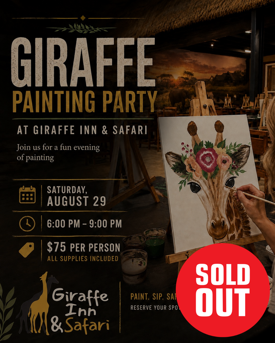 Giraffe Painting Party