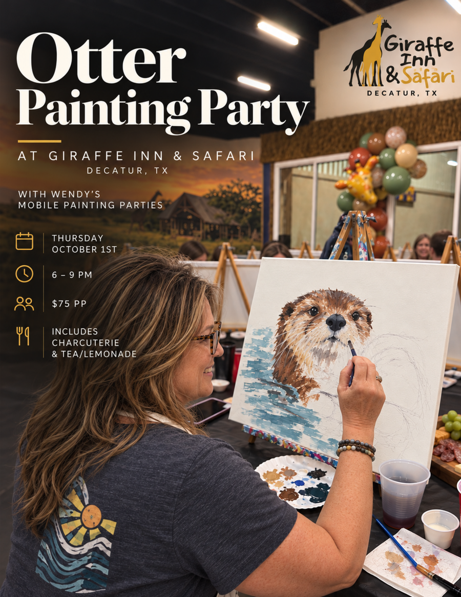Otter Painting Party