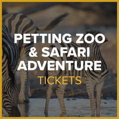 Petting Zoo & Safari Ride Adventure Tickets